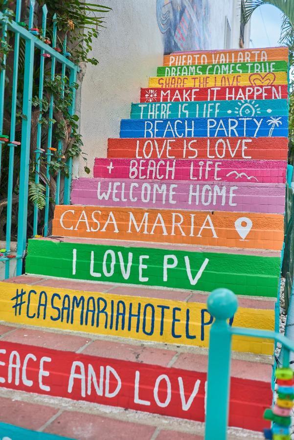 Casa Maria Hotel Boutique & Gallery Adults Only Puerto Vallarta Ngoại thất bức ảnh